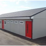Commercial temporary building